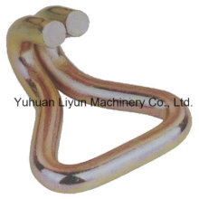 50mm X 4000kg High Quality Double J-Hook, Metal Hardware for Lashing Strap, Ergo Ratchet Strap